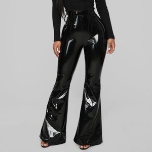 *Brand new* Highrise, vinyl bell bottoms